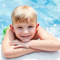 Water Safety - child in pool