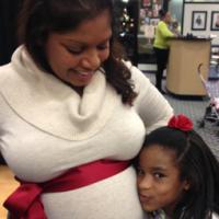 Candice with daughter Candice with daughter