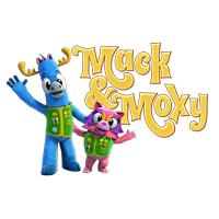 Mack the moose and Moxy the racoon