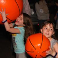 Children playing at Safe Kids Day 2014