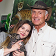 Drew Barrymore and Jack Hanna at Safe Kids Day 2016