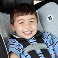 Photo: Toddler in Car Seat