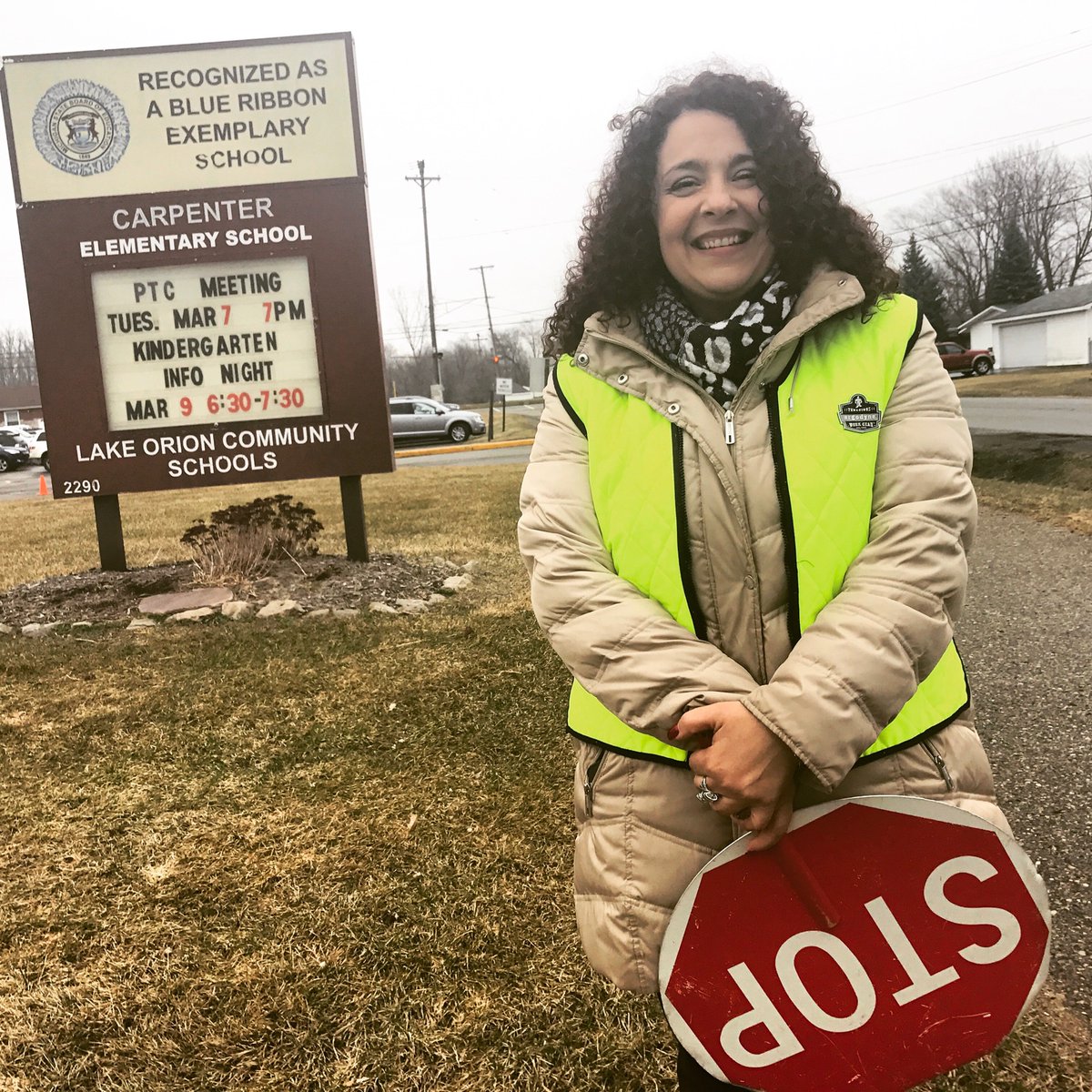 America's Favorite Crossing Guard Winner, Penni Robertson America's Favorite Crossing Guard Winner, Penni Robertson